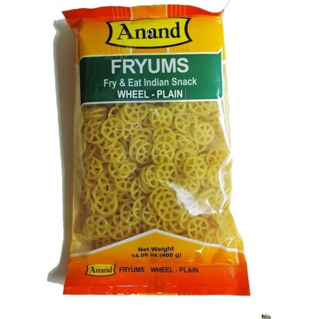 Anand Fryums Wheel Plain -  (400 Gm) 14 Oz