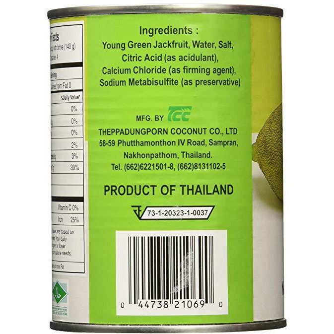 Chaokoh Jack Fruit In Syrup - 20 Oz