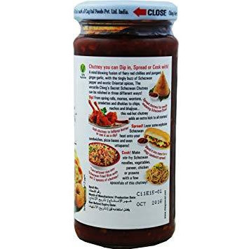 Ching's Secret Schezwan Chutney - 250 Gm (8.8 Oz)