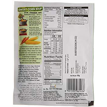 Ching's Secret Sweet Corn Soup - 55 Gm (2 Oz)