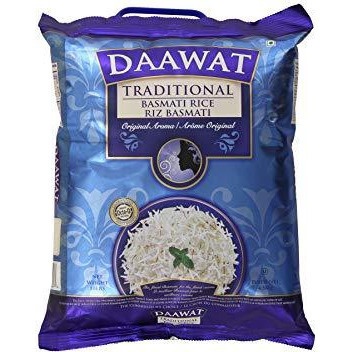 Daawat Traditional Basmati Rice - 10 Lb (4.5 Kg)