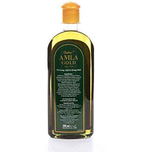Dabur Amla Gold Hair Oil - 300 Ml (10.14 Fl Oz)