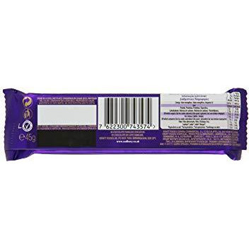 Cadbury Dairy Milk Chocolate - 45 Gm (2 Oz)