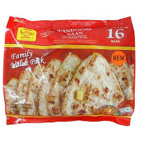 Deep Tandoori Naan 16 Pc Family Pack - 42.3 Oz (1.2 Kg)