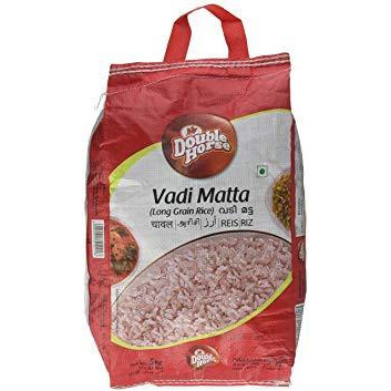 Double Horse Vadi Matta Rice - 5 Kg (12 Lb)