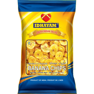 Case of 20 - Idhayam Pepper Banana Chips - 12 Oz (340 Gm)