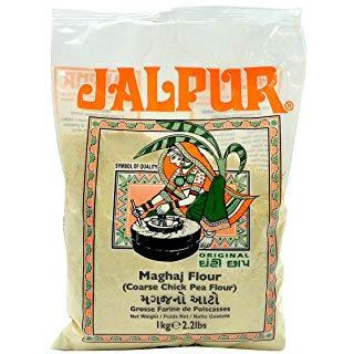 Case of 16 - Jalpur Maghaj Flour - 1 Kg (2.2 Lb) [50% Off]