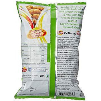Lay's American Style Cream & Onion Chips - 50 Gm (1.76 Oz)