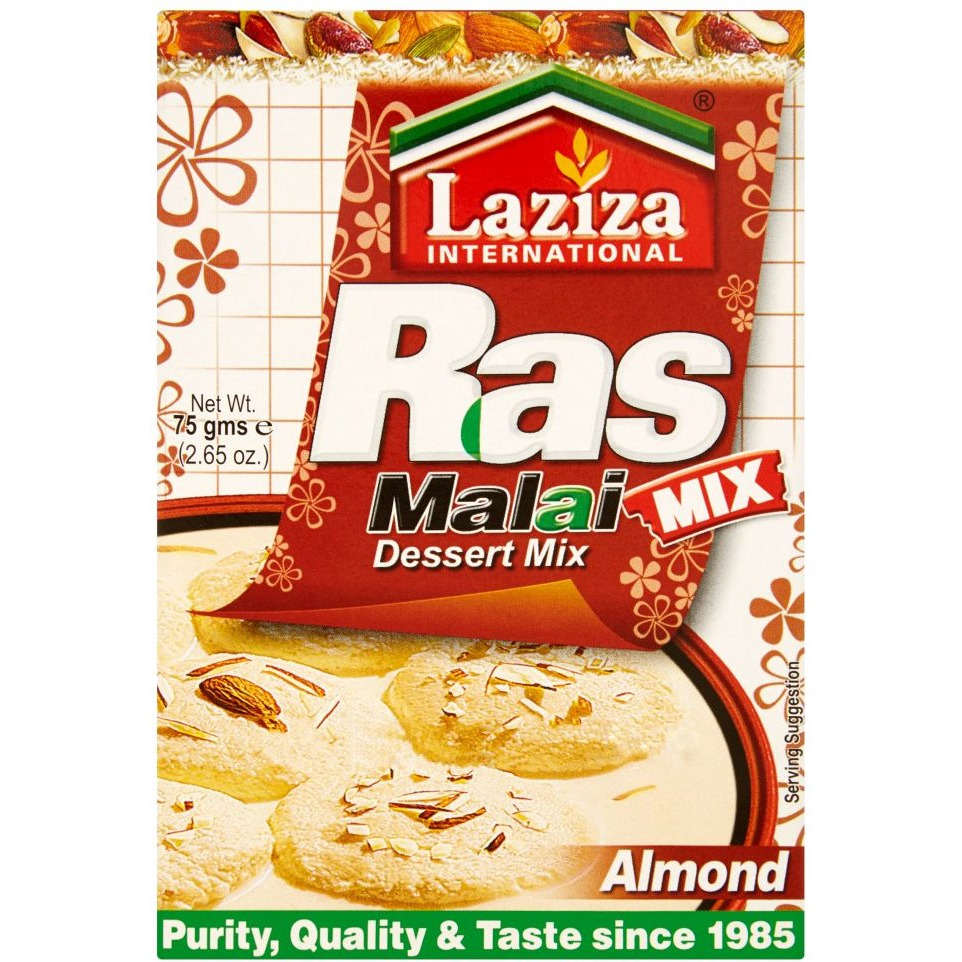 Laziza Ras Malai Mix Almond - 2.65 Oz