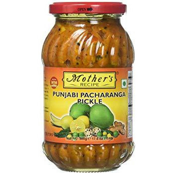 Mother's Recipe Punjabi Pachranga Pickle - 500 Gm (1.1 Lb)