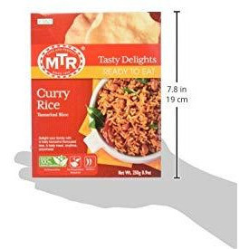 MTR Curry Rice - 250 Gm (8.8 Oz)