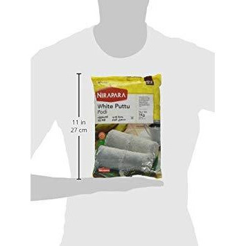 Nirapara White Puttu Podi - 1 Kg (2.2 Lb)