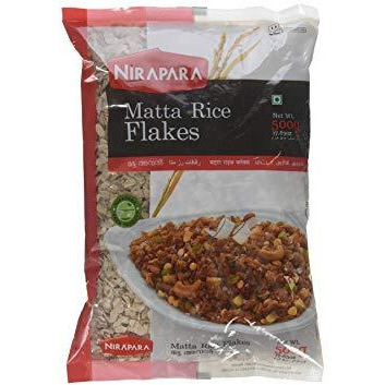 Nirapara Matta Rice Flakes - 500 Gm