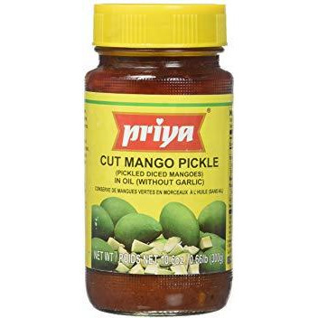 Priya Pickles Without Garlic Variety Pack - 8 Items