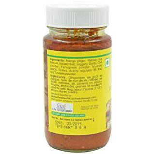 Priya Mango Ginger Pickle With Garlic - 300 Gm (10.58 Oz)