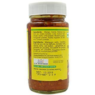Priya Mixed Veg With Garlic Pickle - 300 Gm (10.58 Oz)