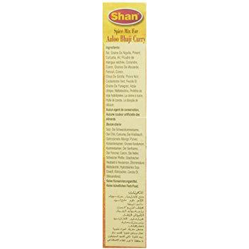 Shan Aaloo Bhaji Spice Mix - 50 Gm (1.76 Oz)