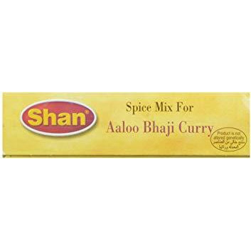 Shan Aaloo Bhaji Spice Mix - 50 Gm (1.76 Oz)