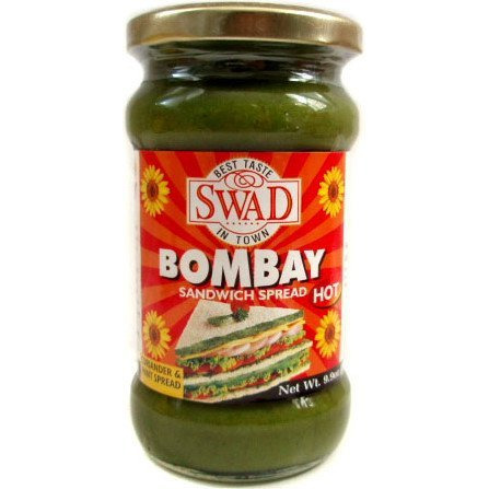Swad Bombay Sandwich Chutney Hot - 280 Gm