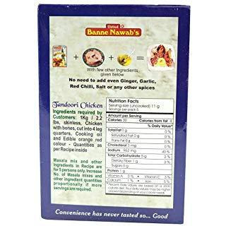 Ustad Banne Nawab's Tandoori Chicken Masala - 55 Gm (1.94 Oz)