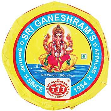 777 Sri Ganeshrams Appalam - 200 Gm