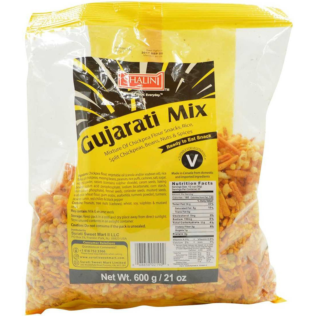 Shalini Gujarati Mix - 21 Oz