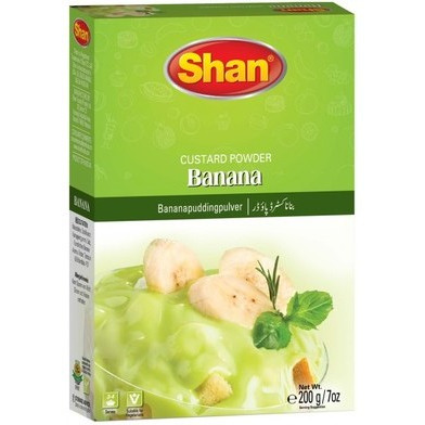 Shan Custard Powder Banana - 200 Gm (7 Oz)