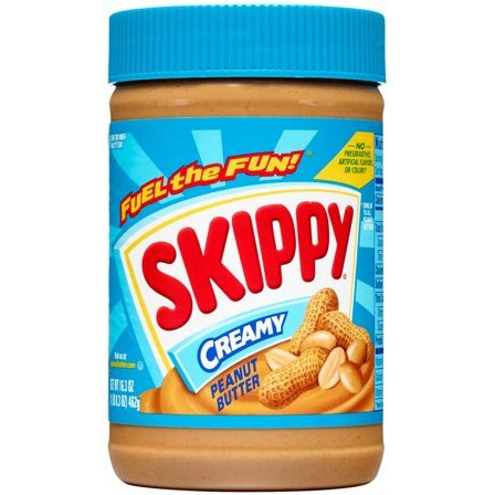 Skippy Creamy Peanut Butter - 16.3 Oz