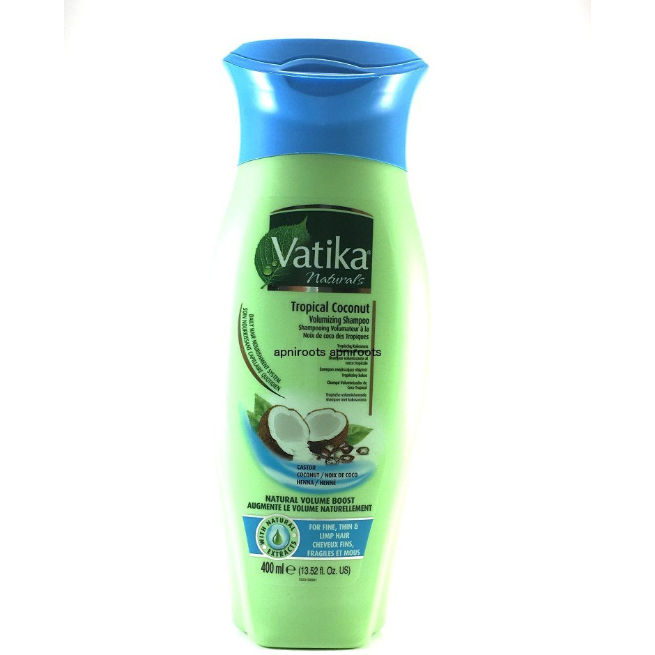Vatika Tropical Coconut Shampoo - 13.52 Oz