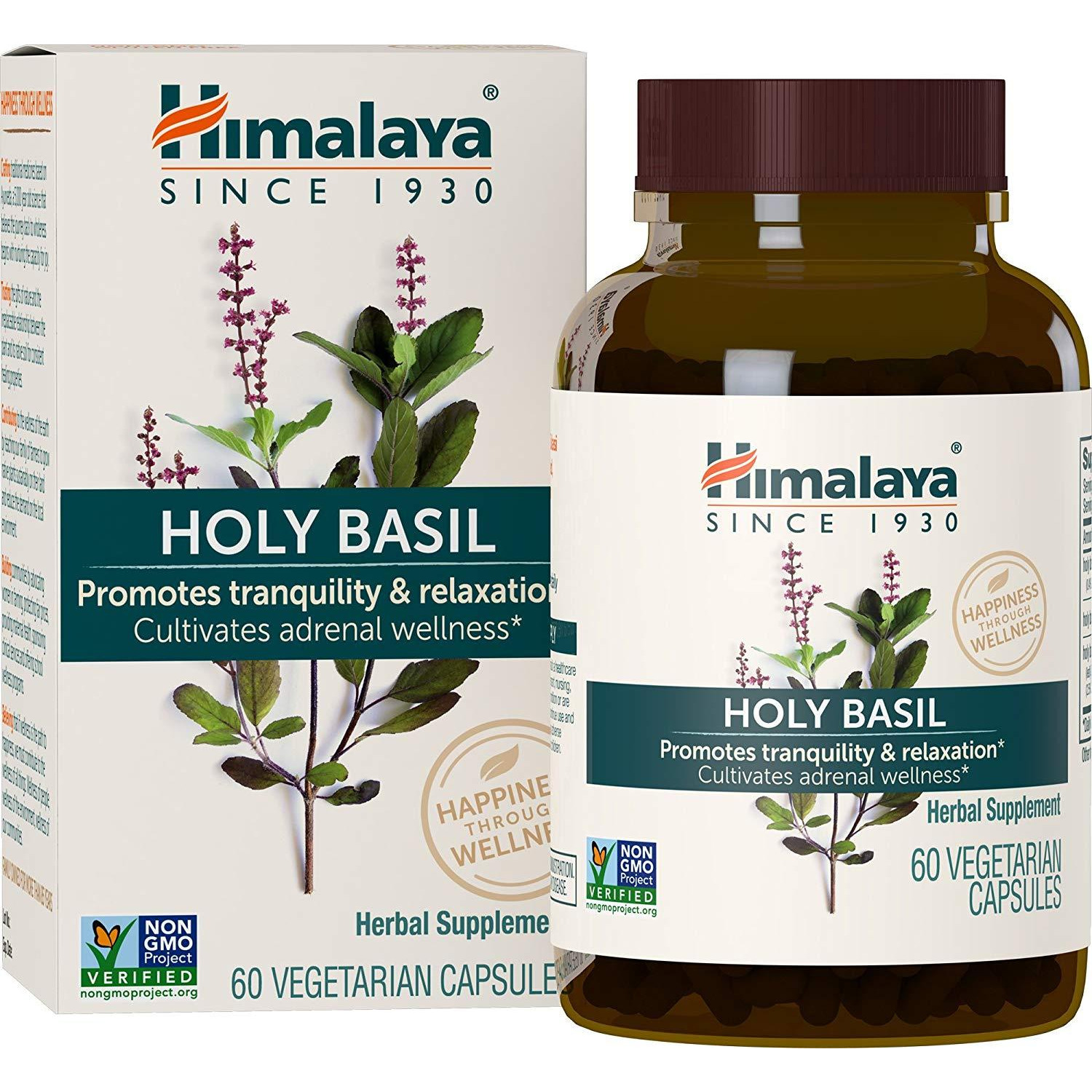 Himalaya Holy Basil Tulsi For Tranquility And Relaxation - 60 Tablets