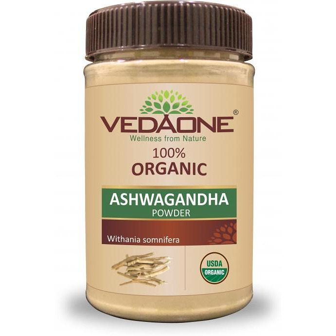 Vedaone Organic Ashwagandha Pwd - 3.53 Oz