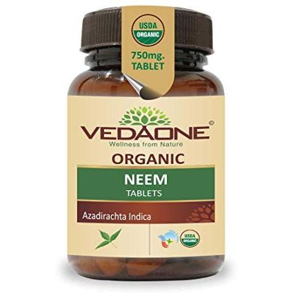 Vedaone Organic Neem Caplets - 60 Cap