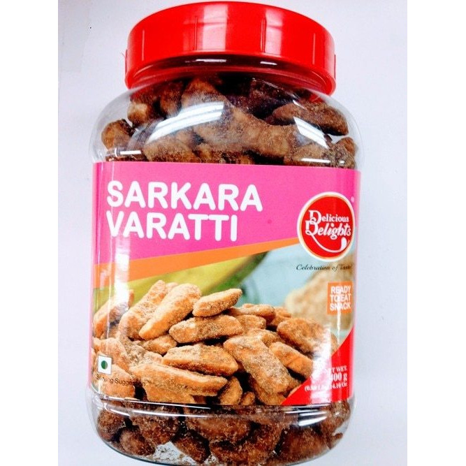 Delicious Delights Jar Sarkara Varatti - 14.1 Oz