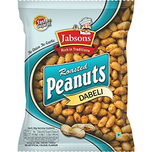 Jabsons Roasted Peanuts Dabeli - 140 Gm (4.94 Oz)