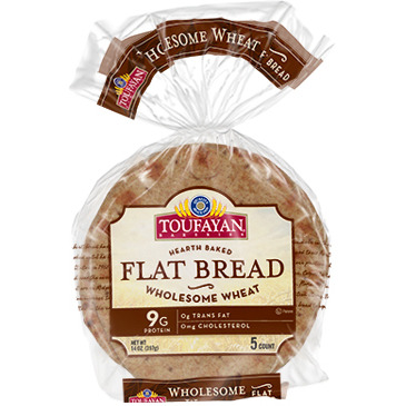 Toufayan Flat Bread White - 28 Oz