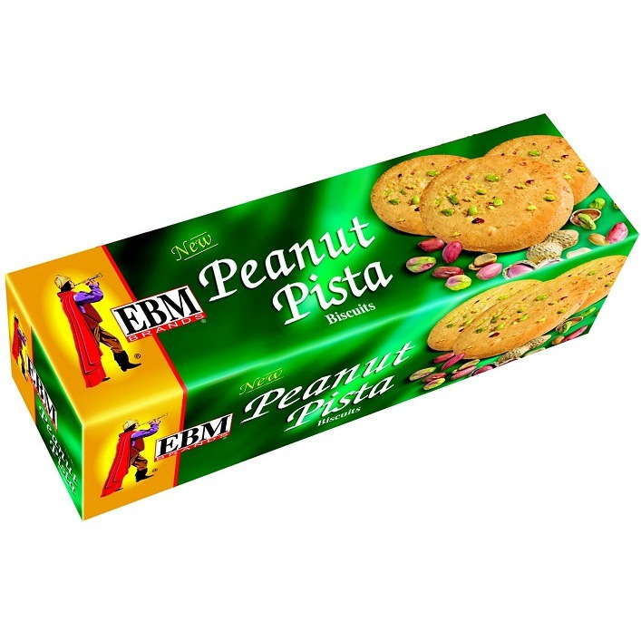 EBM Peanut Pista Biscuits - 4.17 Oz