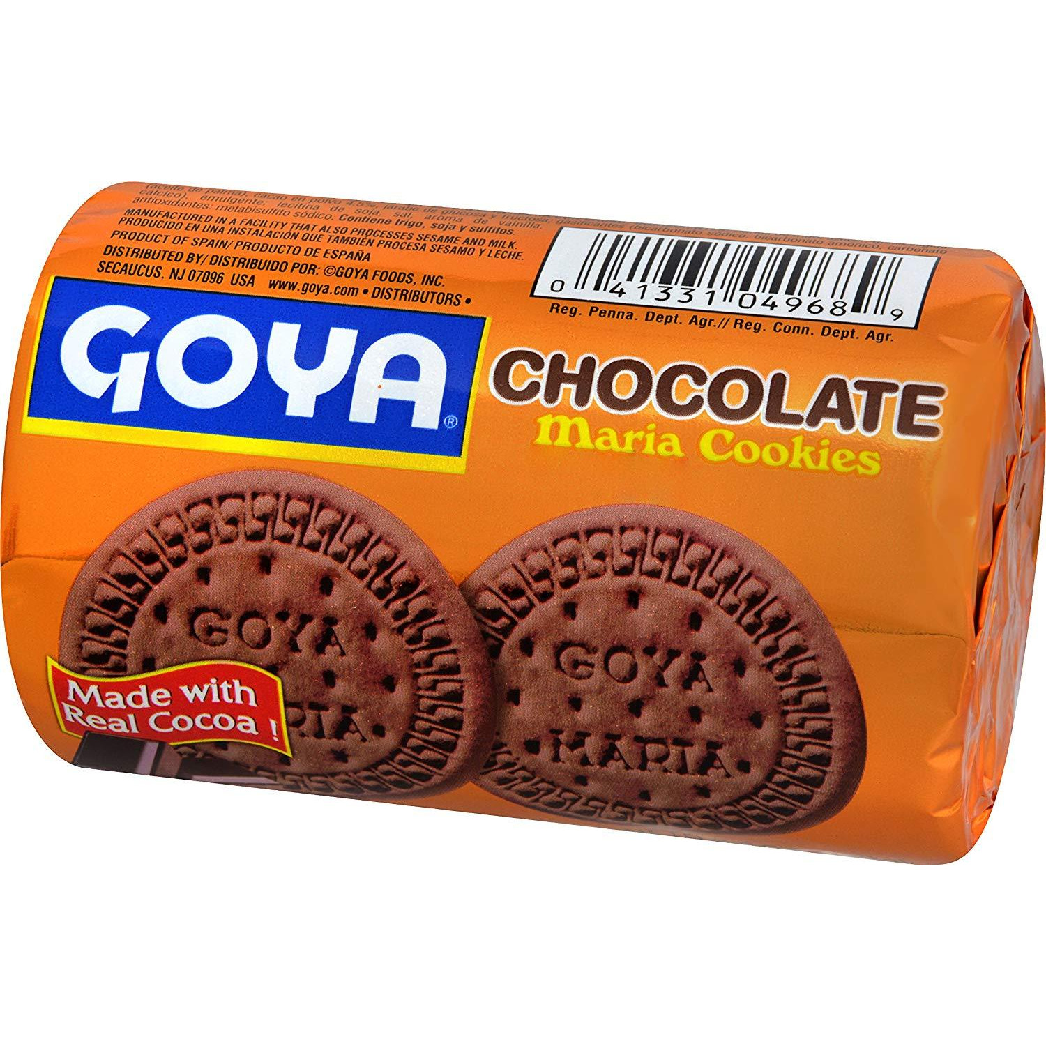 Goya Chocolate Maria Cookies - 7 Oz