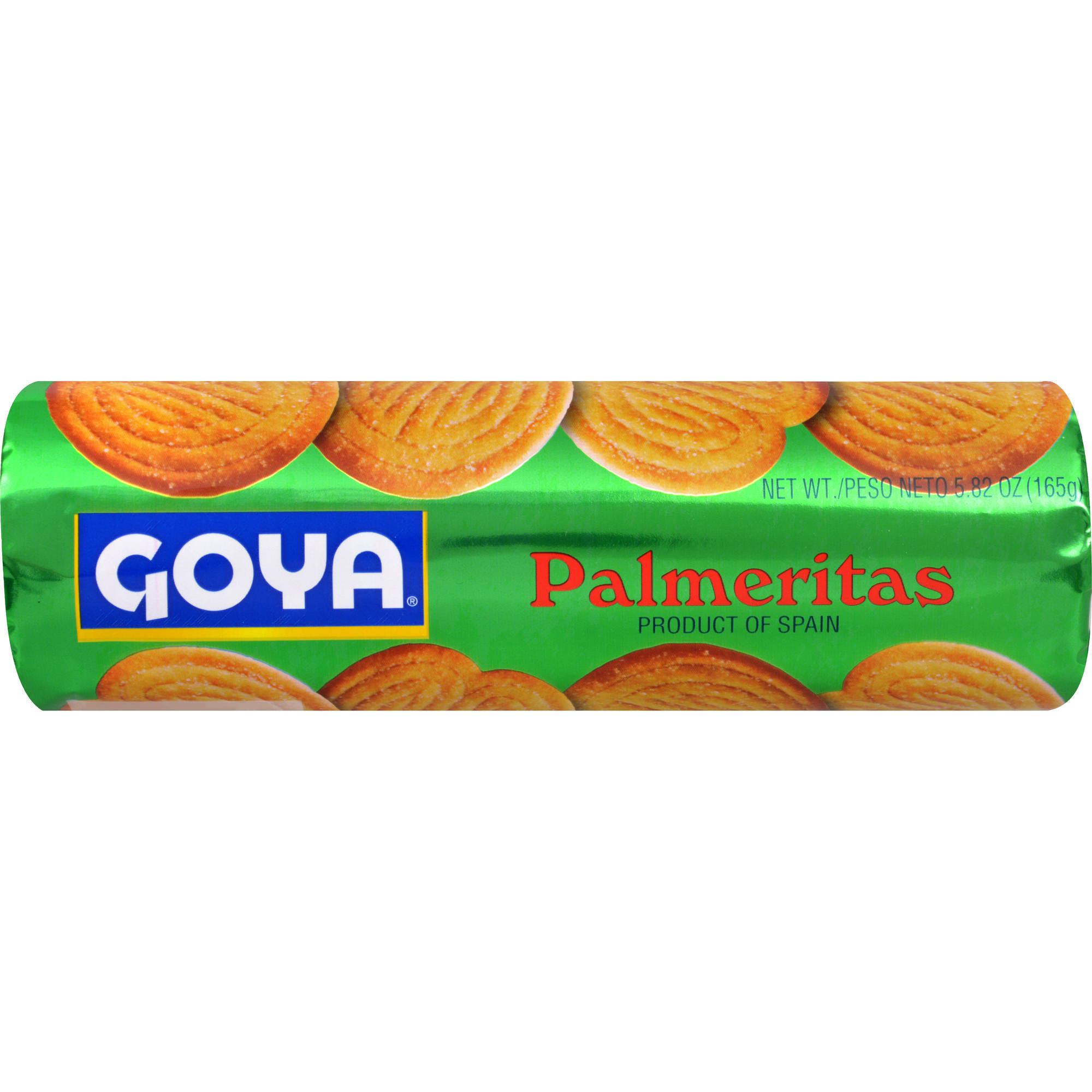 Case of 16 - Goya Palmeritas Cookies - 5.82 Oz (165 Gm)