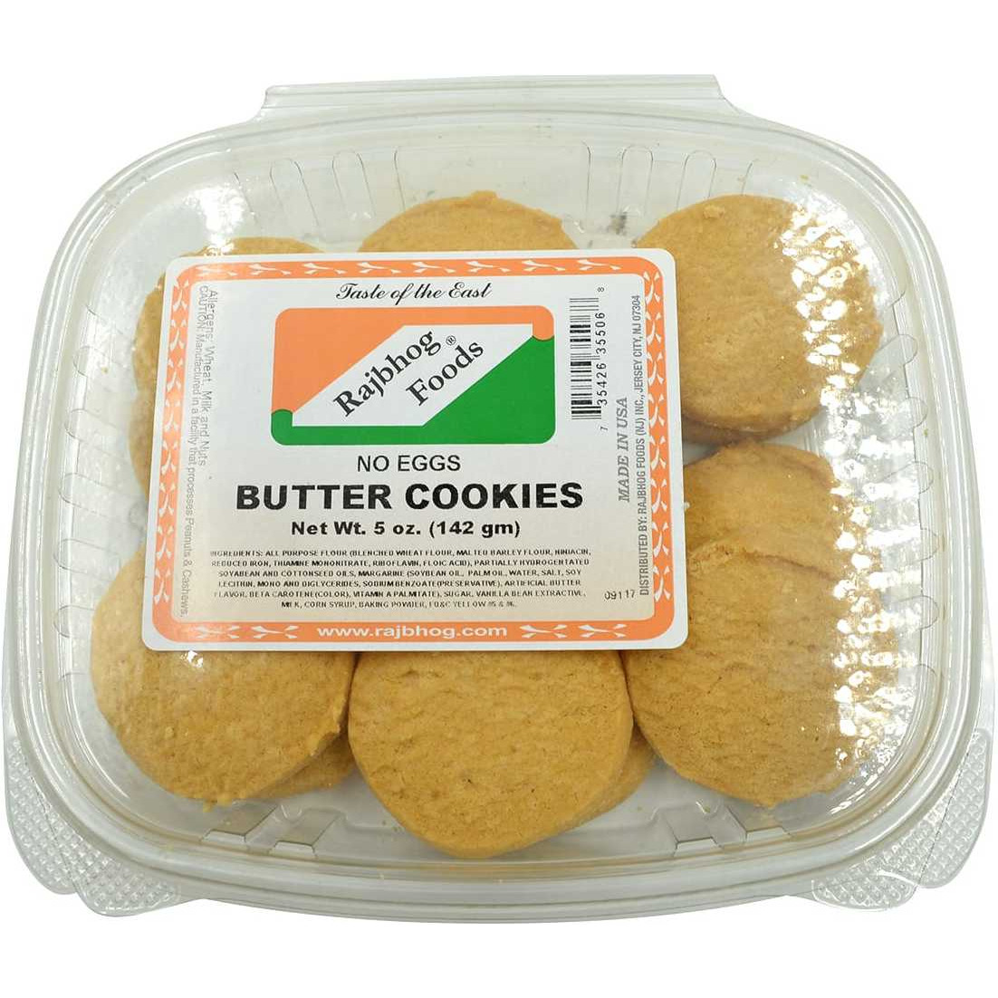 Rajbhog Butter Cookies - 6 Oz (170 Gm)