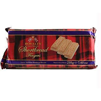 Royalty Shortbread Fingers - 210 Gm