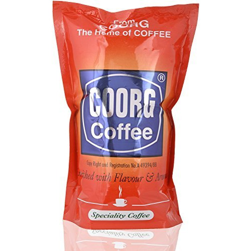 Case of 20 - Coorg Coffee Speciality Ground Coffee - 500 Gm (1.1 Lb)