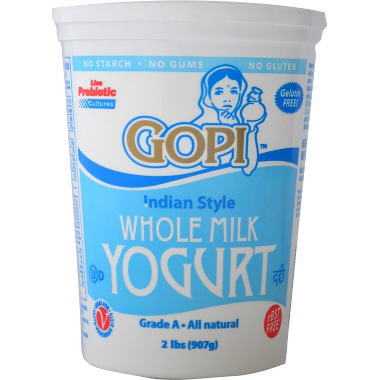 Gopi Whole Milk Yogurt - 4 Lb (64 Oz)