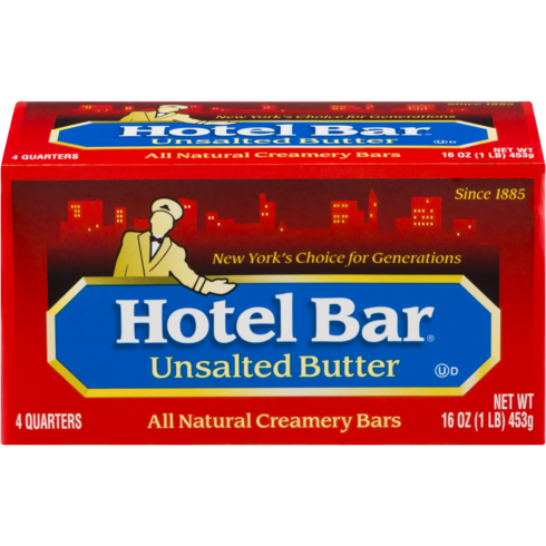 Hotel Bar Unsalted Butter - 16 Oz