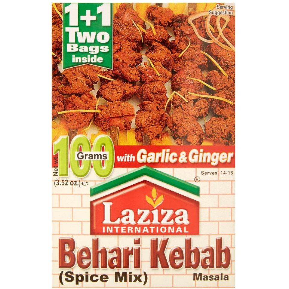 Laziza Behari Kebab Masala - 100 Gm