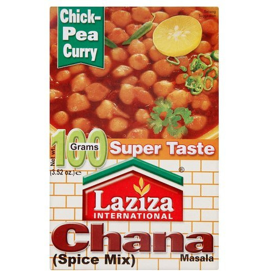 Laziza Chana Masala - 100 Gm