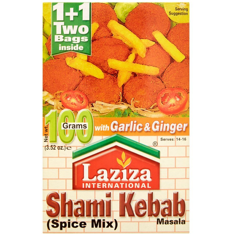 Laziza Shami Kebab Masala - 100 Gm
