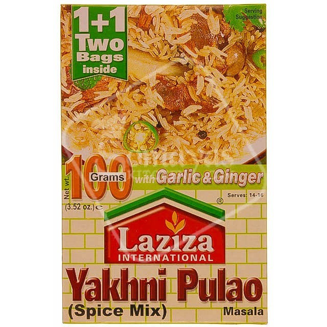 Laziza Yakhni Pulao Masala - 100 Gm