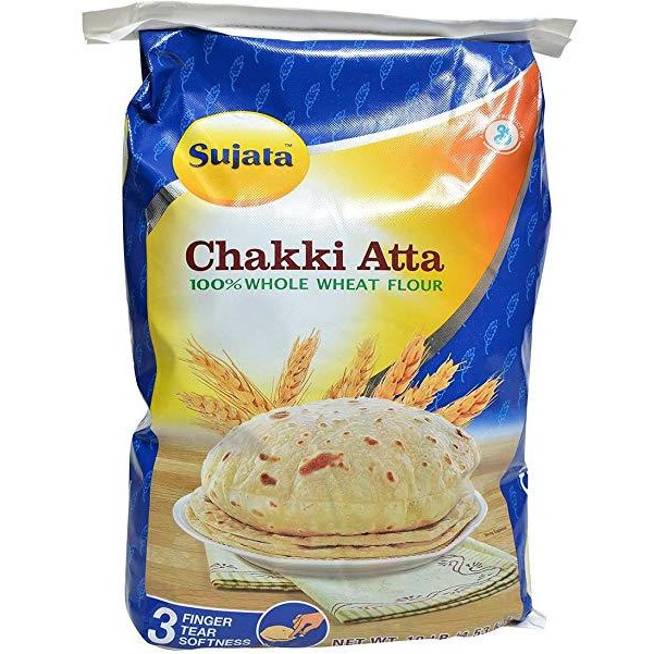 Sujata Chakki Atta - 4 Lb (1.82 Kg)