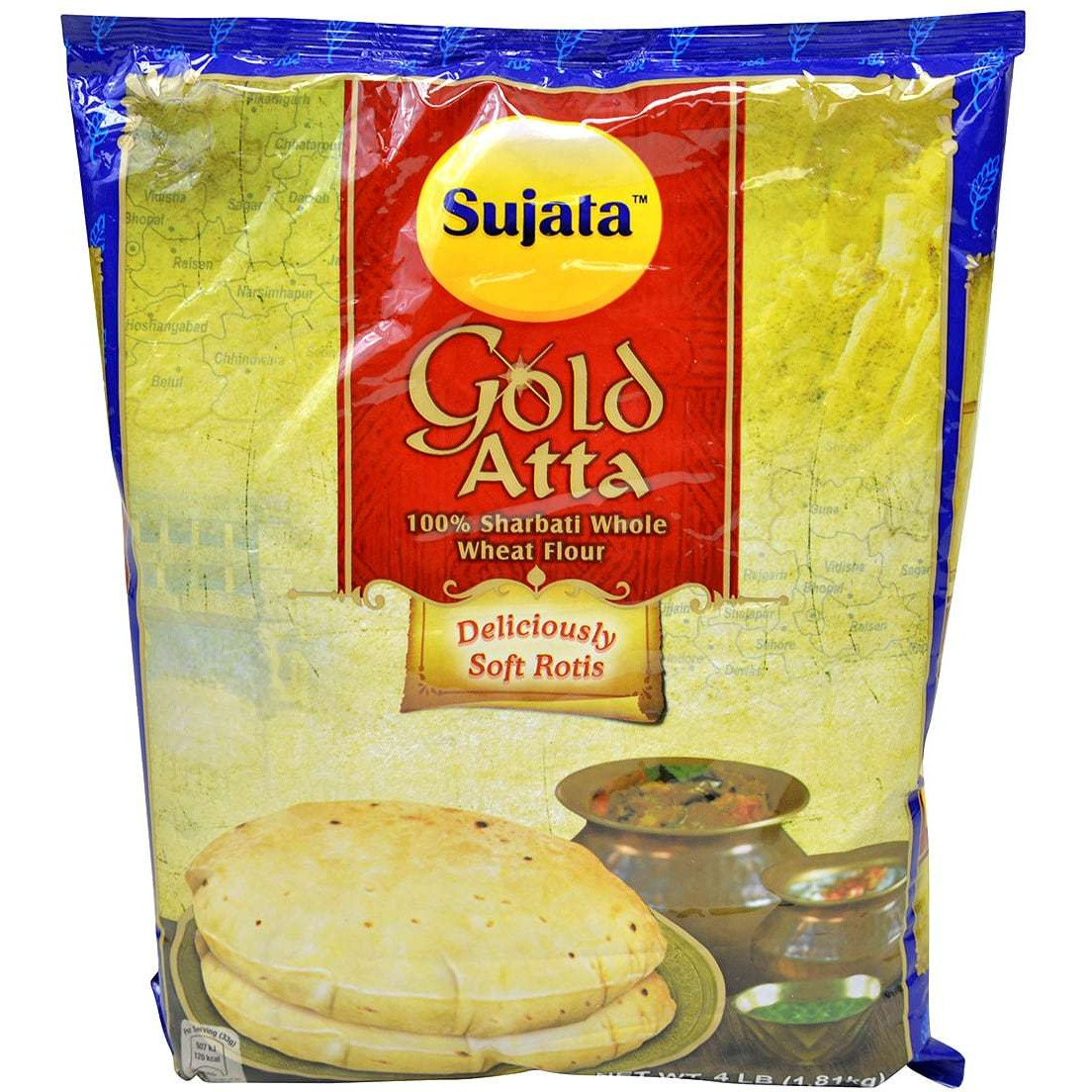Sujata Gold Atta - 4 Lb