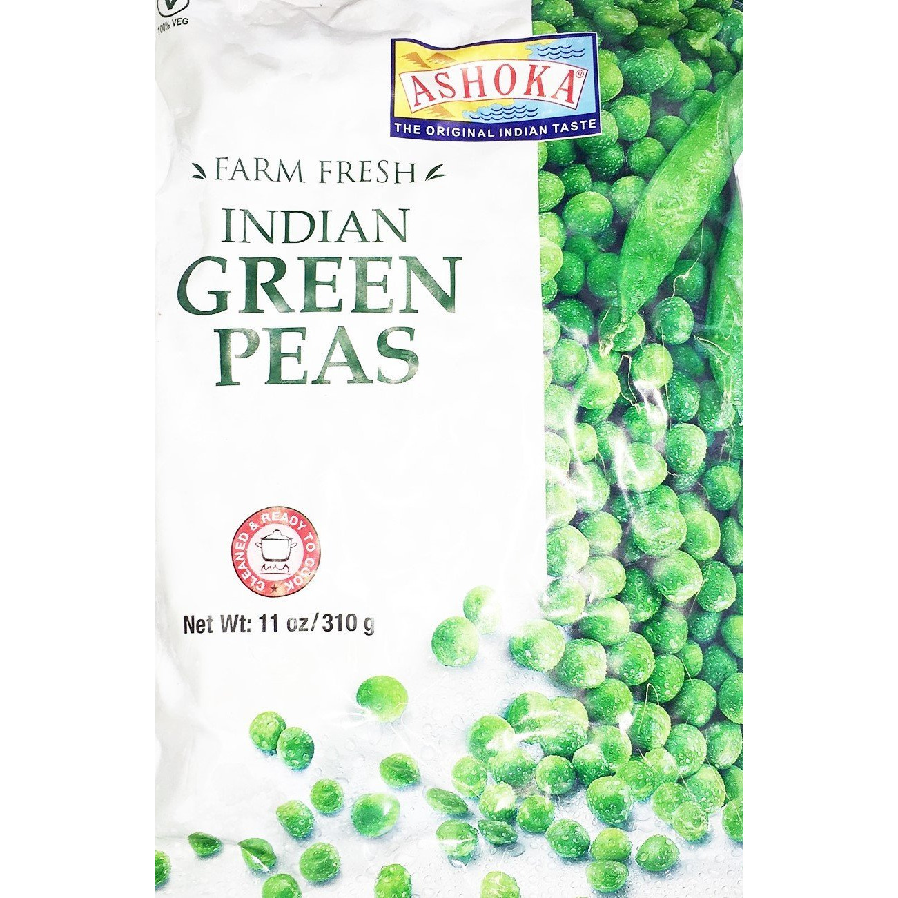 Ashoka Indian Green Peas - 11 Oz